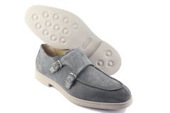 Heren Gesp schoenen Greve Tufo 1448.35-2952 Basalto. Direct leverbaar uit de webshop van Reese Schoenmode.