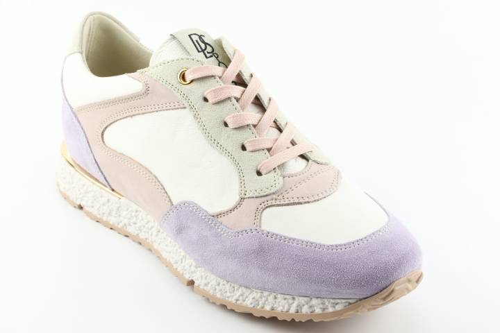 Dames  Sneakers/Veterschoen DL Sport 5245.Vel.Glicine. Direct leverbaar uit de webshop van Reese Schoenmode.