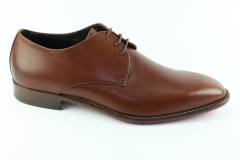 Heren Veterschoenen gekleed Massoni 108.COGNAC. Direct leverbaar uit de webshop van Reese Schoenmode.