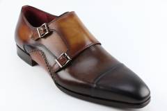 Heren Gesp schoenen Magnanni 22798.WIND MARRON.. Direct leverbaar uit de webshop van Reese Schoenmode.