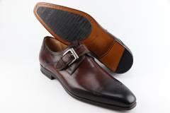Heren Gesp schoenen Magnanni 21303.MANCHESTER CAOBA. Direct leverbaar uit de webshop van Reese Schoenmode.