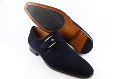 Heren Gesp schoenen Magnanni 16608.Antidifu Azul. Direct leverbaar uit de webshop van Reese Schoenmode.