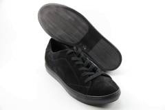 Heren Sneakers/Veterschoen DL Sport 3761.NERO. Direct leverbaar uit de webshop van Reese Schoenmode.