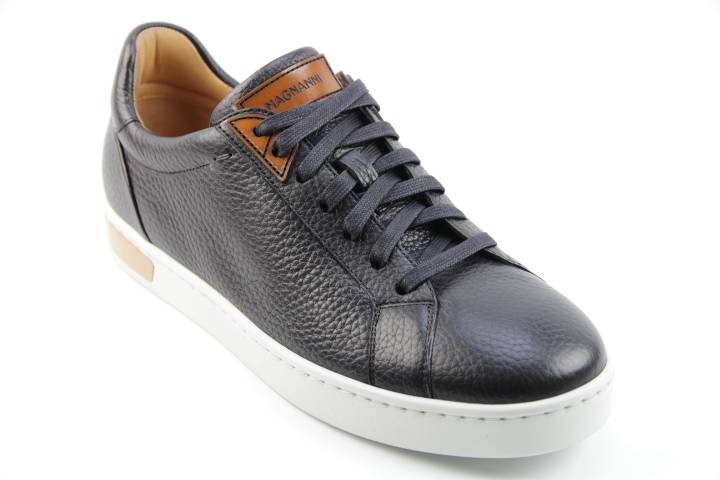 Heren Sneakers/Veterschoen Magnanni 19195.RUGO NEGRO. Direct leverbaar uit de webshop van Reese Schoenmode.