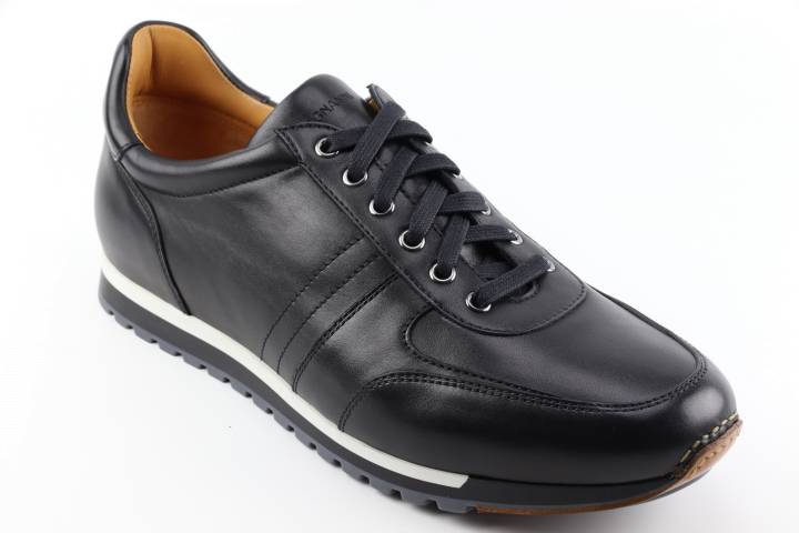 Heren Sneakers/Veterschoen Magnanni 22652.Black al tono. Direct leverbaar uit de webshop van Reese Schoenmode.