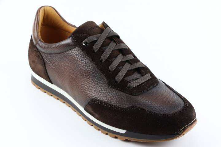 Heren Sneakers/Veterschoen Magnanni 24446.Cacao. Direct leverbaar uit de webshop van Reese Schoenmode.