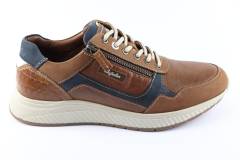 Heren Sneakers/Veterschoen Australian Hatchback 15.1607.01.DF6 Cognac-Blue. Direct leverbaar uit de webshop van Reese Schoenmode.