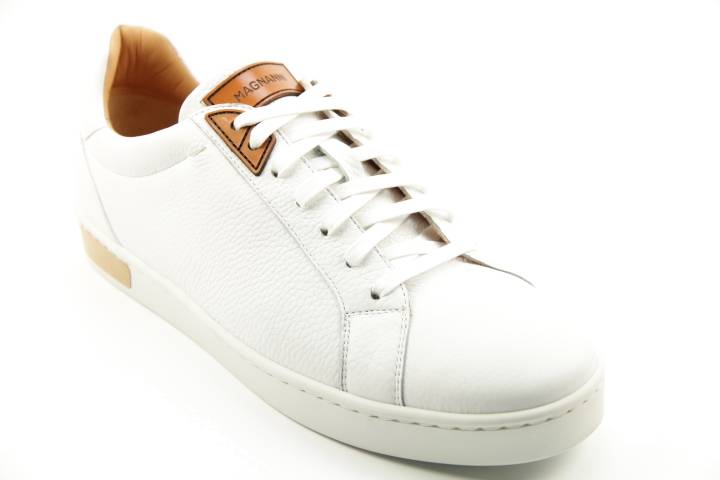 Heren Sneakers/Veterschoen Magnanni 19195.RUGO BLANCO. Direct leverbaar uit de webshop van Reese Schoenmode.
