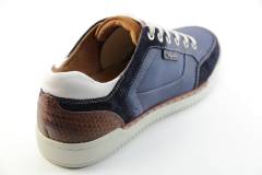 Heren Sneaker/Veterschoen Australian 15.1464.01 DEREK.SID BLUE-WHITE. Direct leverbaar uit de webshop van Reese Schoenmode.