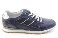 Heren Sneaker/Veterschoen  Australian 15.1483.01 ROSETTI.S04 BLUE-WHITE. Direct leverbaar uit de webshop van Reese Schoenmode.