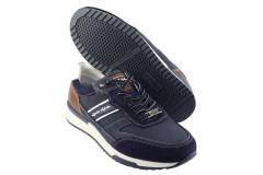 Heren Sneakers/Veterschoen Australian Filmon 15.1600.03.SF5 Mid Blue Cog. Direct leverbaar uit de webshop van Reese Schoenmode.