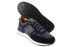 Heren Sneakers/Veterschoen Magnanni 24747.Crostidi.Azul. Direct leverbaar uit de webshop van Reese Schoenmode.