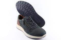 Heren Sneakers/Veterschoen Australian Hurricane 15.1528.01.S12 Blue-Tan. Direct leverbaar uit de webshop van Reese Schoenmode.