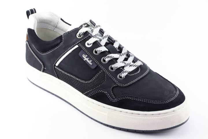 Heren Sneakers/Veterschoen Australian Jason 15.1602.01.C06 Navy-White. Direct leverbaar uit de webshop van Reese Schoenmode.