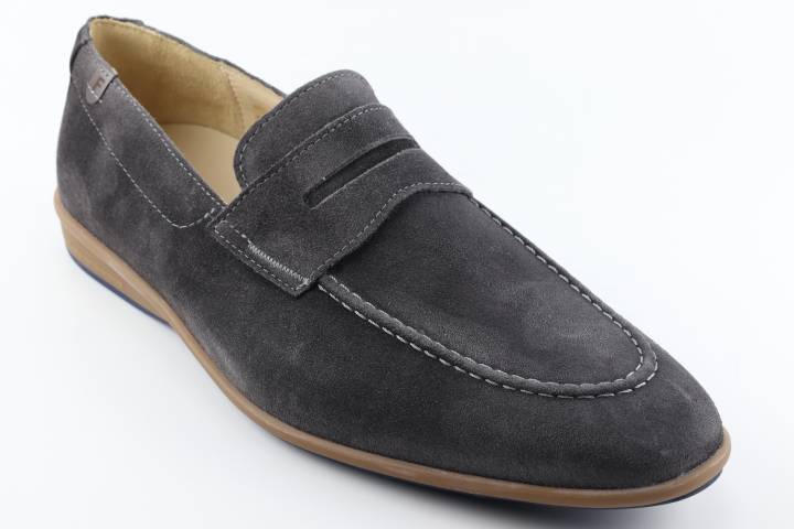 Heren Instappers gekleed Floris van Bommel Knokki 04.07.SFM-40004 -30-01. Direct leverbaar uit de webshop van Reese Schoenmode.