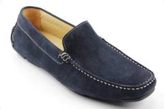 Heren Instappers sportief Massoni 25102.SAVANA NAVY. Direct leverbaar uit de webshop van Reese Schoenmode.