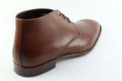 Heren Veterboots Massoni 106.COGNAC. Direct leverbaar uit de webshop van Reese Schoenmode.