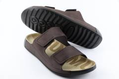 Heren Slippers  Ecco Cozmo 500904.02178. Direct leverbaar uit de webshop van Reese Schoenmode.