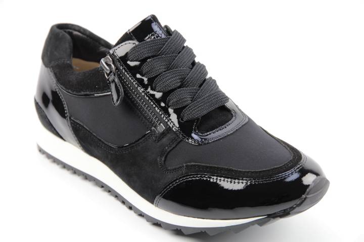 Dames  Sneakers/Veterschoen Hassia Barcelona 301914.0100. Direct leverbaar uit de webshop van Reese Schoenmode.