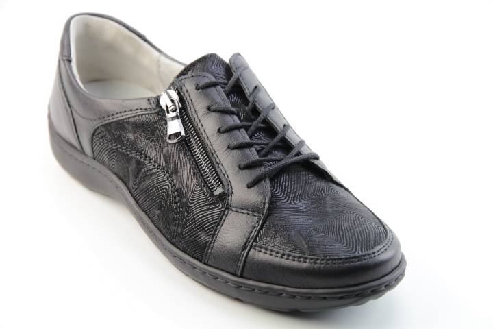 Dames  Sneakers/Veterschoen Waldlaufer Henni 496042.311-001. Direct leverbaar uit de webshop van Reese Schoenmode.