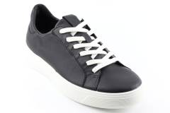 Dames  Sneakers/Veterschoen Ecco Street Tray 291143.01001. Direct leverbaar uit de webshop van Reese Schoenmode.