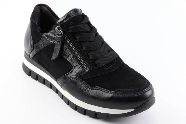 Dames  Sneakers/Veterschoen Gabor 36.438.67. Direct leverbaar uit de webshop van Reese Schoenmode.