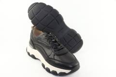 Dames  Sneakers/Veterschoen  Via Vai Coco 57062.05-900 Nero. Direct leverbaar uit de webshop van Reese Schoenmode.