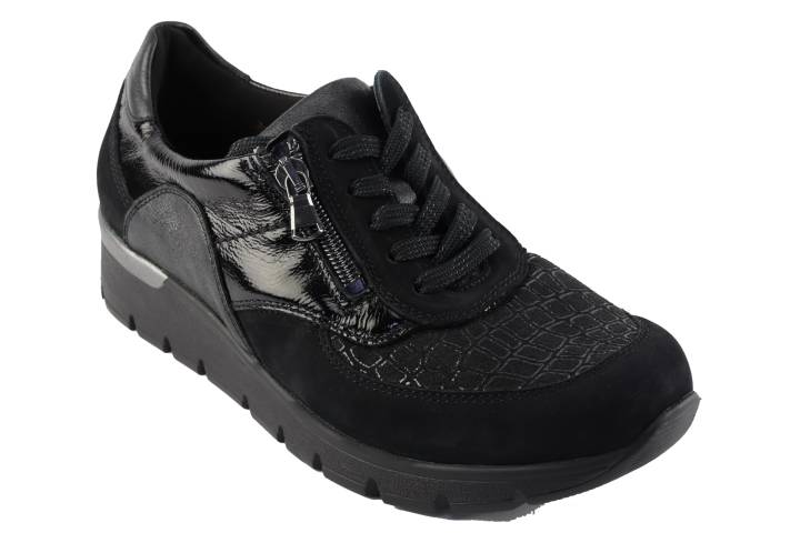 Dames  Sneakers/Veterschoen Waldlaufer K-Ramona 626K02.413-001. Direct leverbaar uit de webshop van Reese Schoenmode.