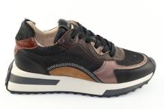 Dames  Sneakers/Veterschoen Via Vai Posy 58134.03-900 Nero. Direct leverbaar uit de webshop van Reese Schoenmode.