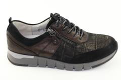 Dames  Sneakers/Veterschoen Waldlaufer H-Petra 908009.301-709. Direct leverbaar uit de webshop van Reese Schoenmode.