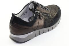 Dames  Sneakers/Veterschoen Waldlaufer H-Petra 908009.301-709. Direct leverbaar uit de webshop van Reese Schoenmode.