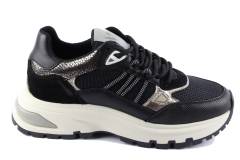 Dames  Sneakers/Veterschoen Via Vai Liz 60048.02-900 Com.Nero. Direct leverbaar uit de webshop van Reese Schoenmode.