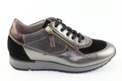 Dames  Sneakers/Veterschoen DL Sport 5421.Mars Peltho/Nero. Direct leverbaar uit de webshop van Reese Schoenmode.