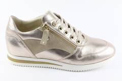 Dames  Sneakers/Veterschoen DL Sport 5668.Mars Platino. Direct leverbaar uit de webshop van Reese Schoenmode.
