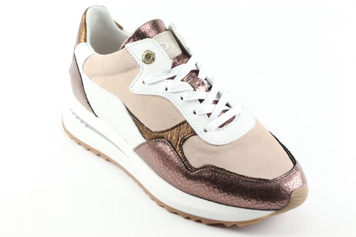 Dames  Sneakers/Veterschoen Floris van Bommel Sumi 01.19.SFW-10065 -92-01. Direct leverbaar uit de webshop van Reese Schoenmode.