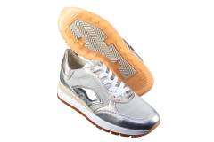 Dames  Sneakers/Veterschoen DL Sport 6225.Mars.Argento. Direct leverbaar uit de webshop van Reese Schoenmode.