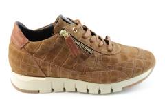 Dames  Sneakers/Veterschoen DL Sport 4823.COCCO V.CUOIO. Direct leverbaar uit de webshop van Reese Schoenmode.
