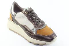 Dames  Sneakers/Veterschoen DL Sport 5471.Mars Bronzo Ambra. Direct leverbaar uit de webshop van Reese Schoenmode.