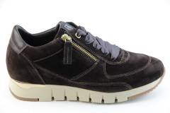 Dames  Sneakers/Veterschoen  DL Sport 4826.ESPRESSO. Direct leverbaar uit de webshop van Reese Schoenmode.