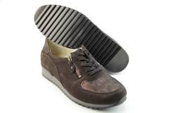 Dames  Sneakers/Veterschoen Waldlaufer Hurly 370013.719-038. Direct leverbaar uit de webshop van Reese Schoenmode.