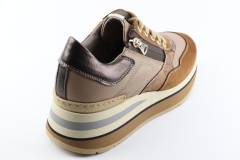 Dames  Sneakers/Veterschoen DL Sport 5431.Nabuk Biscom. Direct leverbaar uit de webshop van Reese Schoenmode.