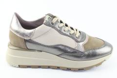 Dames  Sneakers/Veterschoen DL Sport 5471.Mars Peltro Tartufo. Direct leverbaar uit de webshop van Reese Schoenmode.