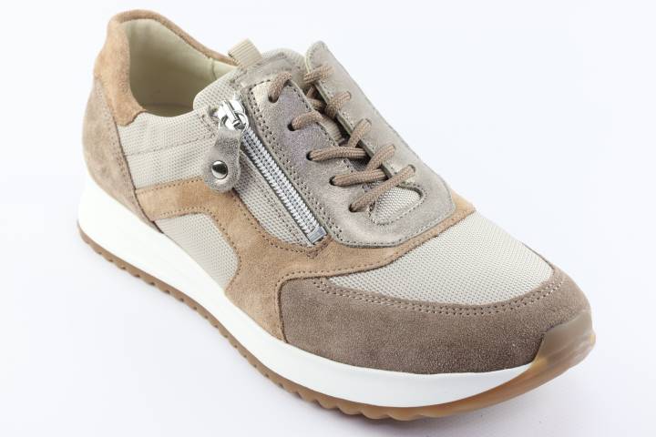 Dames  Sneakers/Veterschoen Waldlaufer H-Vicky 752003.405-245. Direct leverbaar uit de webshop van Reese Schoenmode.