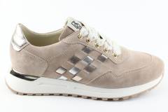 Dames  Sneakers/Veterschoen DL Sport 5263.Genico Sabbia. Direct leverbaar uit de webshop van Reese Schoenmode.