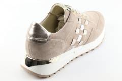 Dames  Sneakers/Veterschoen DL Sport 5263.Genico Sabbia. Direct leverbaar uit de webshop van Reese Schoenmode.