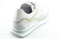 Dames  Sneakers/Veterschoen  Via Vai Nora 5607017.Toluca Silver. Direct leverbaar uit de webshop van Reese Schoenmode.