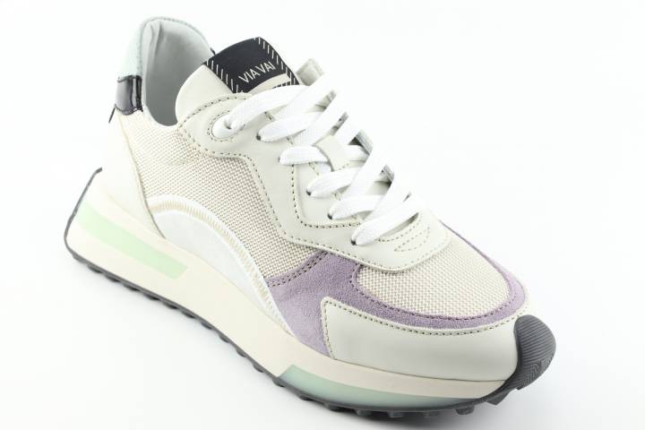 Dames  Sneakers/Veterschoen  Via Vai Posy 58134.01-411 Com.Magnolia. Direct leverbaar uit de webshop van Reese Schoenmode.
