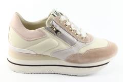 Dames  Sneakers/Veterschoen DL Sport 5250.Vel.Sabbia. Direct leverbaar uit de webshop van Reese Schoenmode.