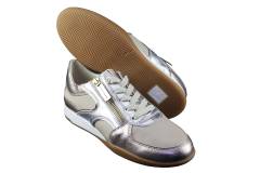 Dames  Sneakers/Veterschoen DL Sport 6257.Mars.Platino. Direct leverbaar uit de webshop van Reese Schoenmode.