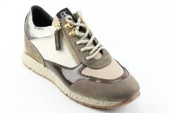 Dames  Sneakers/Veterschoen  DL Sport 6026.Fumo Combi. Direct leverbaar uit de webshop van Reese Schoenmode.